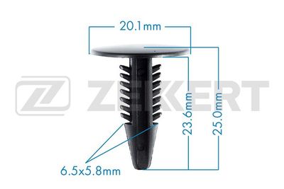 Клипса крепежная LEX WW11334