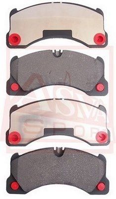 Колодки тормозные дисковые передние AKYOTO AKD23102
