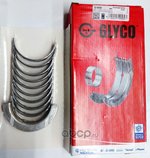 Вкладыши коренные комплект GLYCO H10185STD