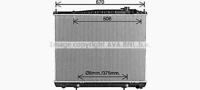 Радиатор охлаждения AVA DN2289