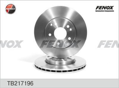 Диск тормозной FENOX TB217196
