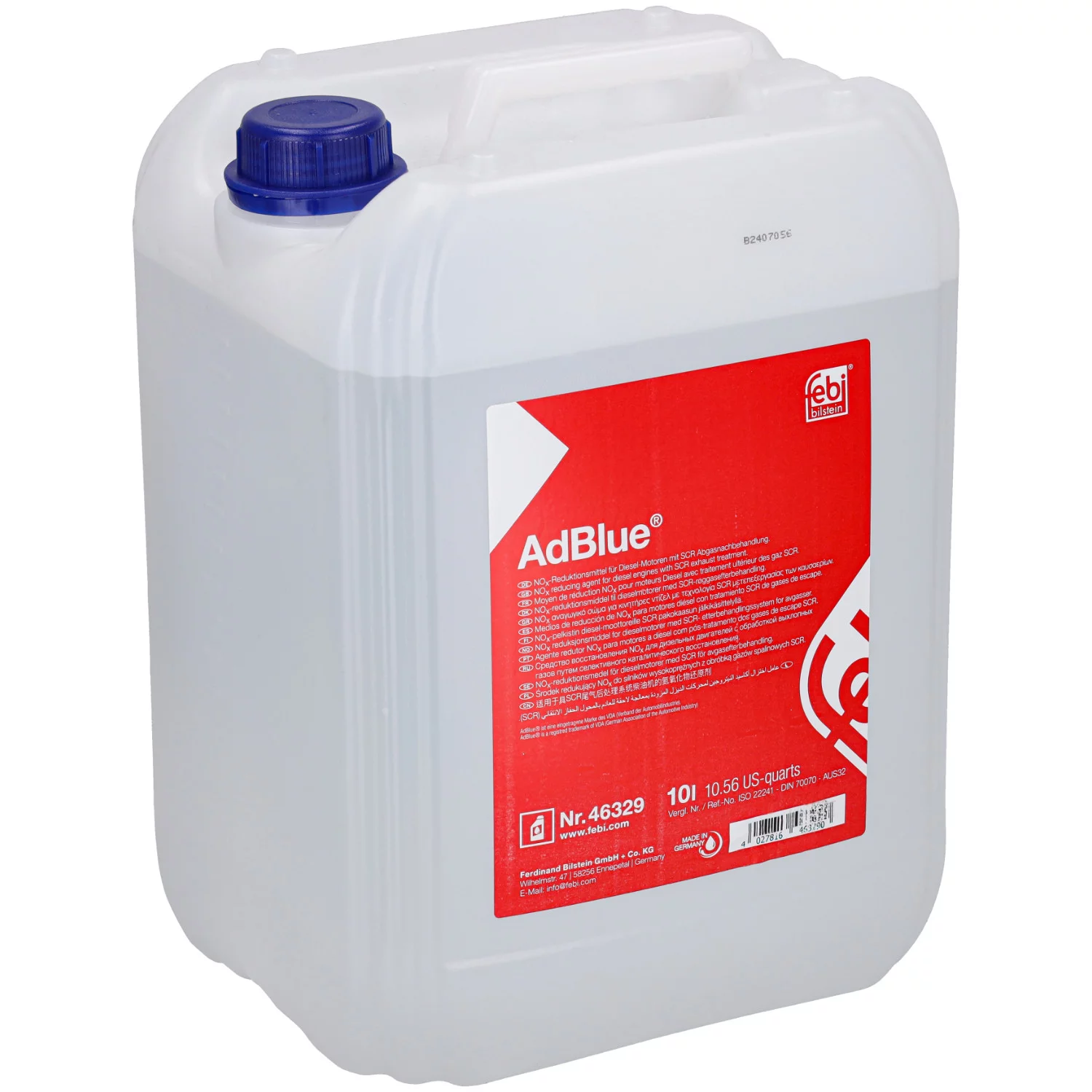 Водный раствор мочевины 10л FEBI AdBlue 46329