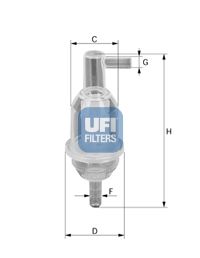 Фильтр топливный UFI 3101300