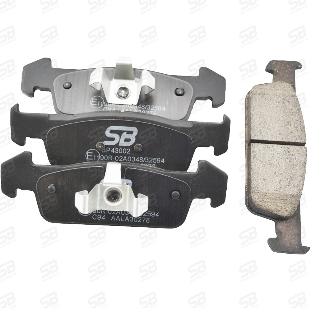 Колодки тормозные дисковые передние SB NAGAMOCHI BP43002