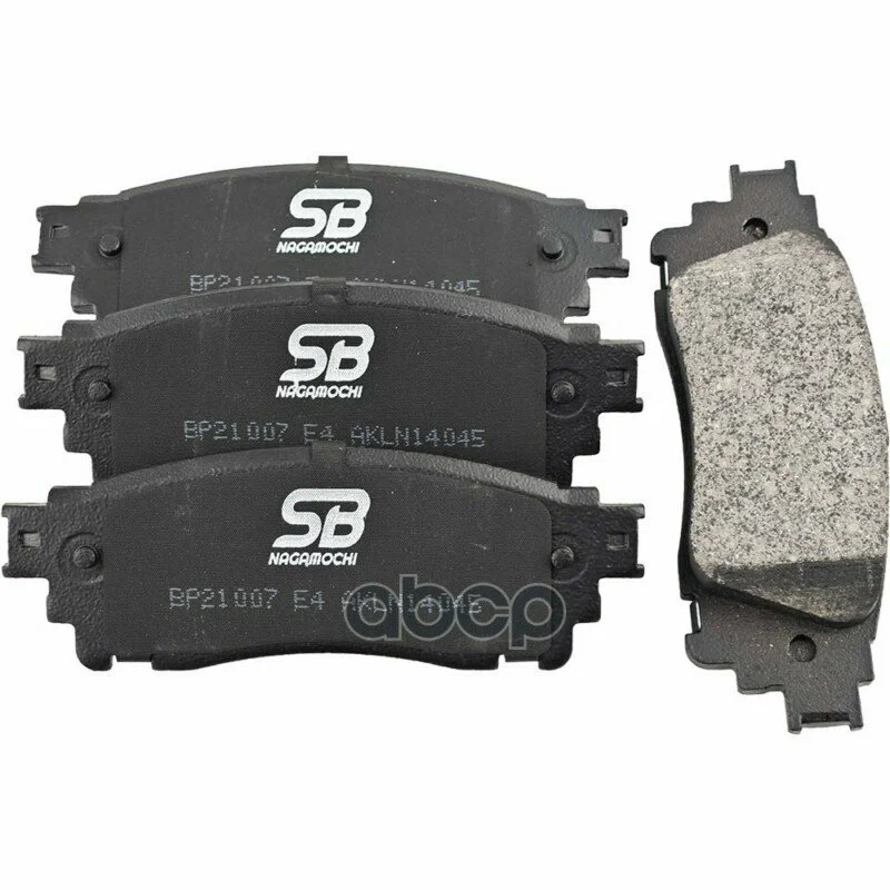 Колодки тормозные дисковые задние SB NAGAMOCHI BP21007