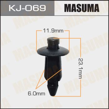 Клипса крепления Masuma KJ069