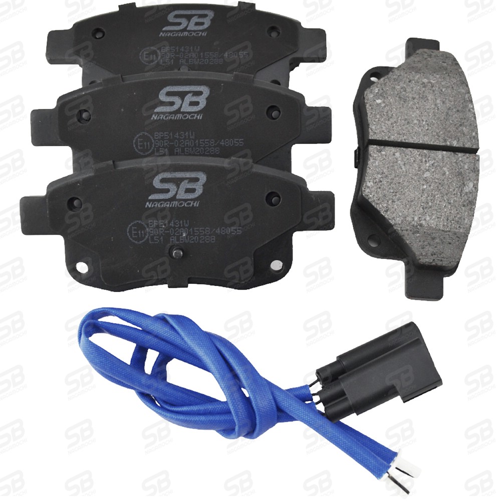 Колодки тормозные дисковые задние SB NAGAMOCHI BP51431W