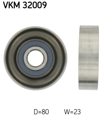 Ролик натяжителя ремня SKF VKM32009