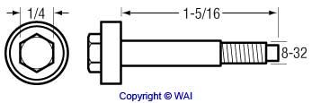 Болт WAI 841239