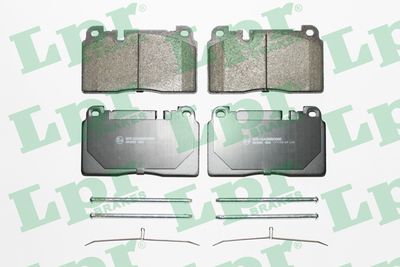 Колодки тормозные передние LPR 05P1804