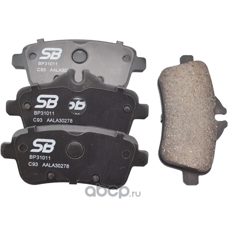 Колодки тормозные задние SB NAGAMOCHI BP31011