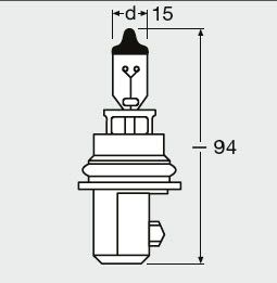 Лампа OSRAM 9004