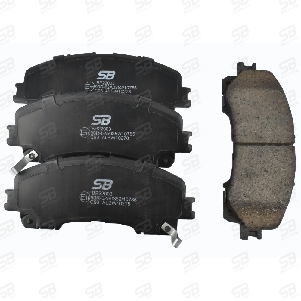 Колодки тормозные передние SB NAGAMOCHI BP22003