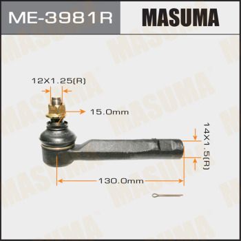 Наконечник рулевой тяги Masuma ME3981R