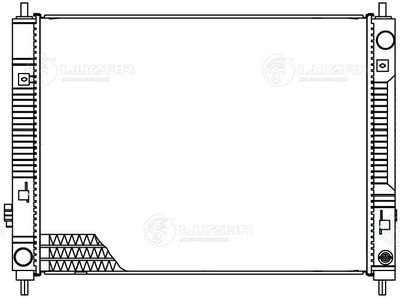 Радиатор охлаждения LUZAR LRC3023