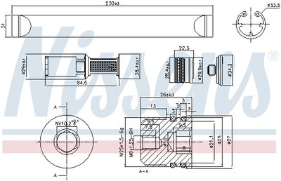 Осушитель кондиционера NISSENS 95490