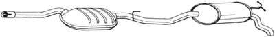 Глушитель задняя и средняя часть BOSAL 288291