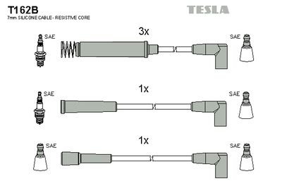 Провода зажигания TESLA T162B