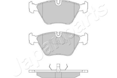 Колодки тормозные дисковые передние комплект JAPANPARTS PA0111AF
