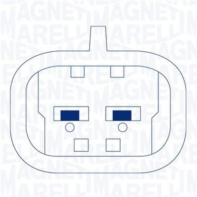 Механизм стеклоподъемника MAGNETI MARELLI 350103338000