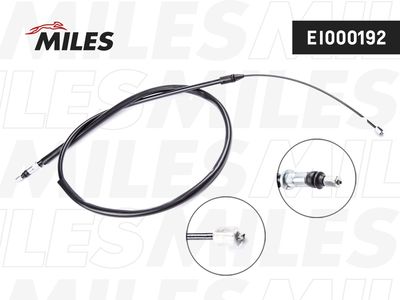 Трос стояночного тормоза левый Miles EI000192