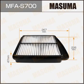 Фильтр воздушный Masuma MFAS700