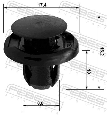 Клипса TATSUMI TJB1095