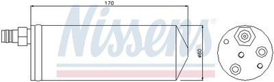 Осушитель кондиционера NISSENS 95363