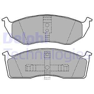 Колодки тормозные дисковые комплект DELPHI LP1164