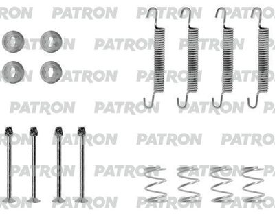 Комплект монтажный барабанных тормозных колодок PATRON PSRK0026