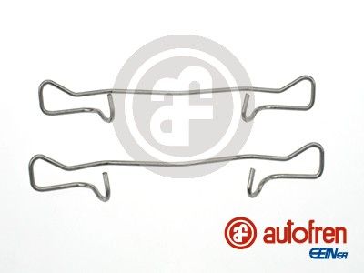 Комплект монтажный тормозных колодок MASTERKIT 77AA040