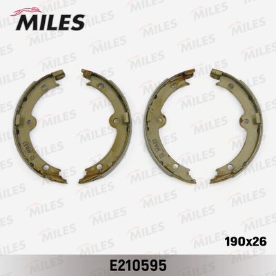 Колодки стояночного тормоза Miles E210595
