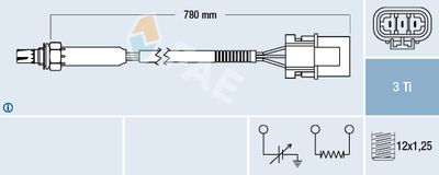 Лямбда-зонд FAE 77181
