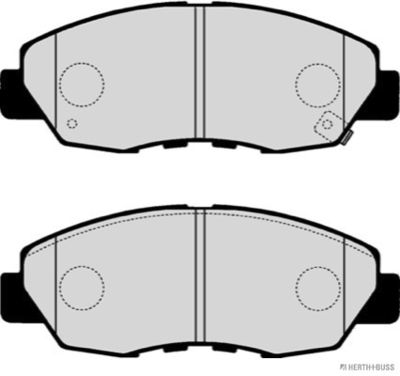 Колодки тормозные передние AYWIparts AW1810131