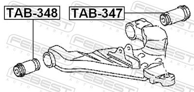 Сайлентблок FIESTROCO 11J1338