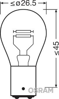 Лампа OSRAM 7225
