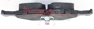 Колодки дискового тормоза с накладками в сборе Metzger 1170075