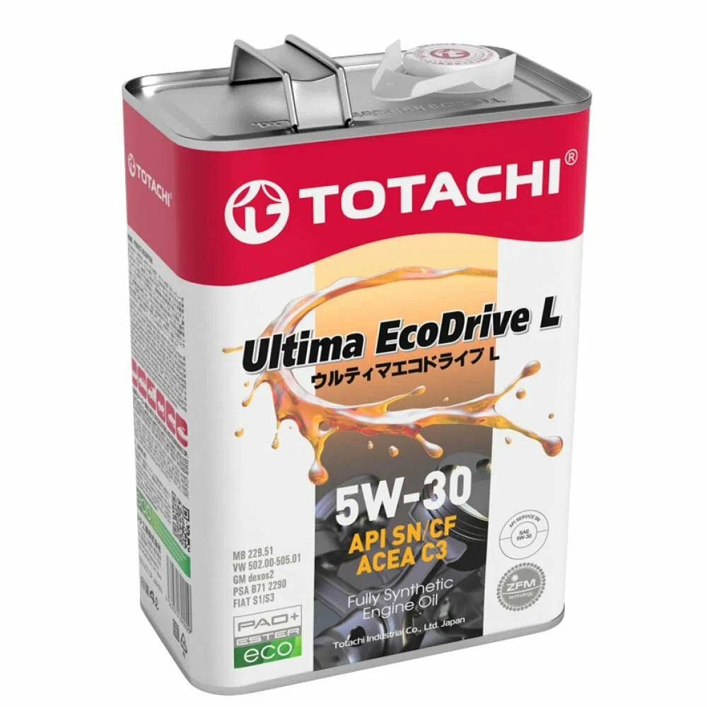 Масло моторное синтетическое Totachi E6604