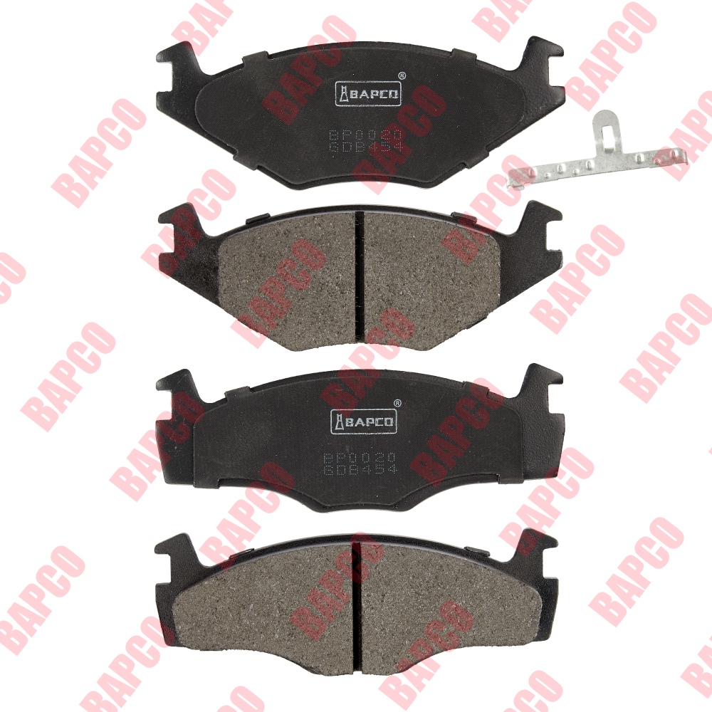 Колодки тормозные дисковые передние BAPCO BP0020