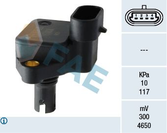 Датчик давления наддува FAE 15066
