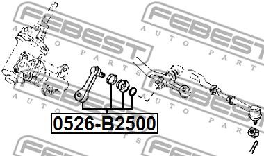 Рычаг маятниковый FEBEST 0526B2500