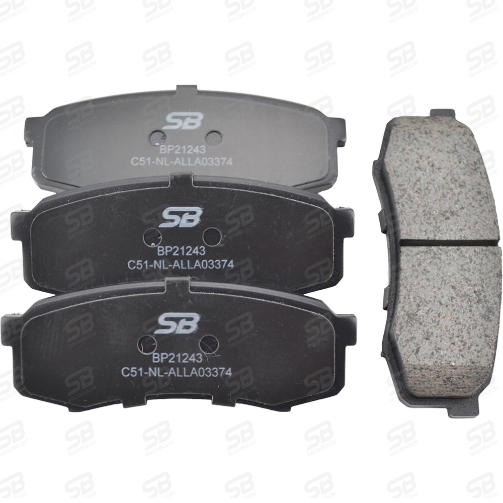Колодки тормозные задние SB NAGAMOCHI BP21243