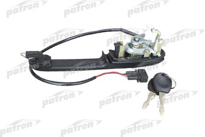 Ручка двери передняя левая с замком и ключом PATRON P20009L