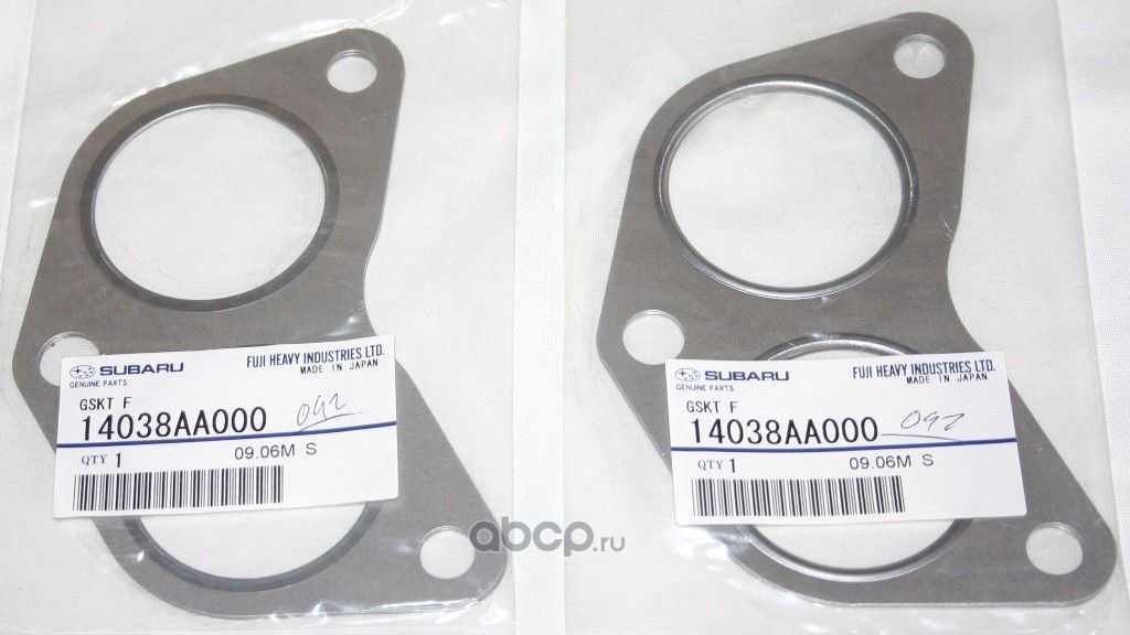 Прокладка выпускного коллектора SUBARU 14038AA000