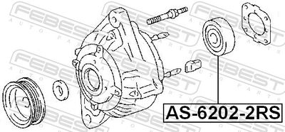 Подшипник NSK 6202DDUC3E