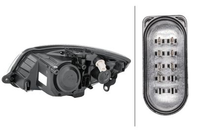 Блокфара правая HELLA 1ED247025221