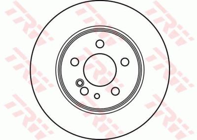 Диск тормозной TRW DF2594