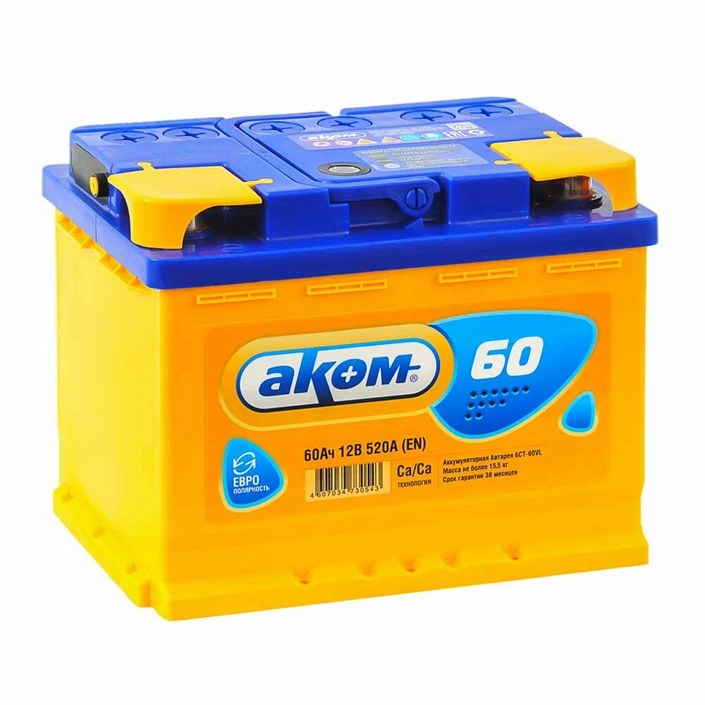 Аккумулятор Akom 6CT600LA