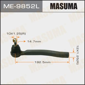 Наконечник рулевой тяги левый Masuma ME9852L