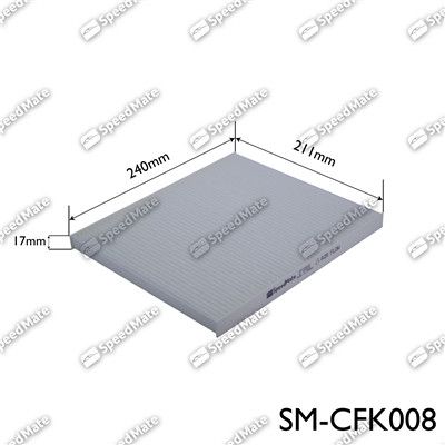 Фильтр салона SPEEDMATE SMCFK008
